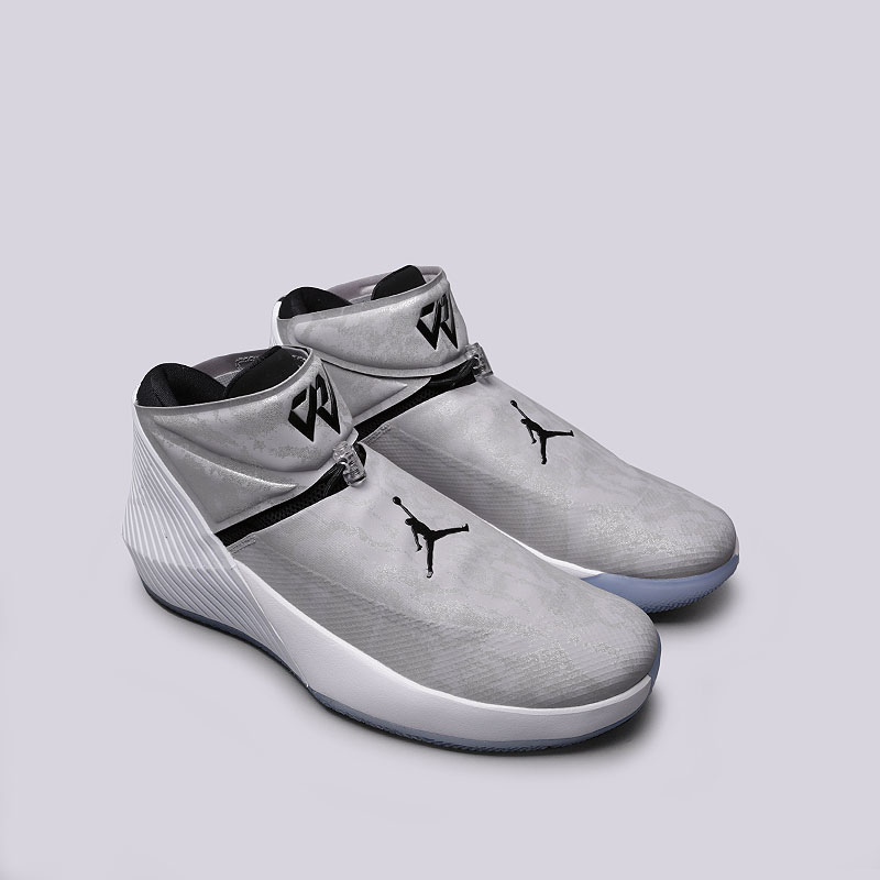 мужские серые баскетбольные кроссовки Jordan Why Not Zer0.1 AA2510-034 - цена, описание, фото 2
